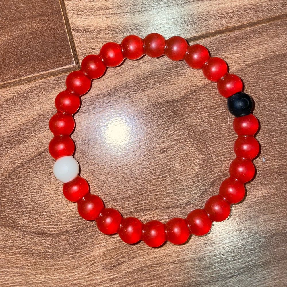 Lokai Bracelet - RED Fire Relief - Find Balance Earth & Water - Original Lokai